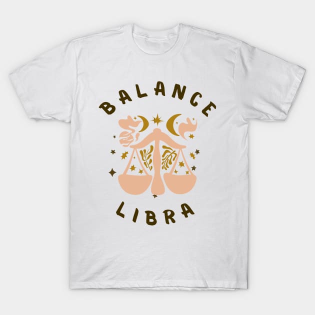 Balance Libra T-Shirt by violetxm